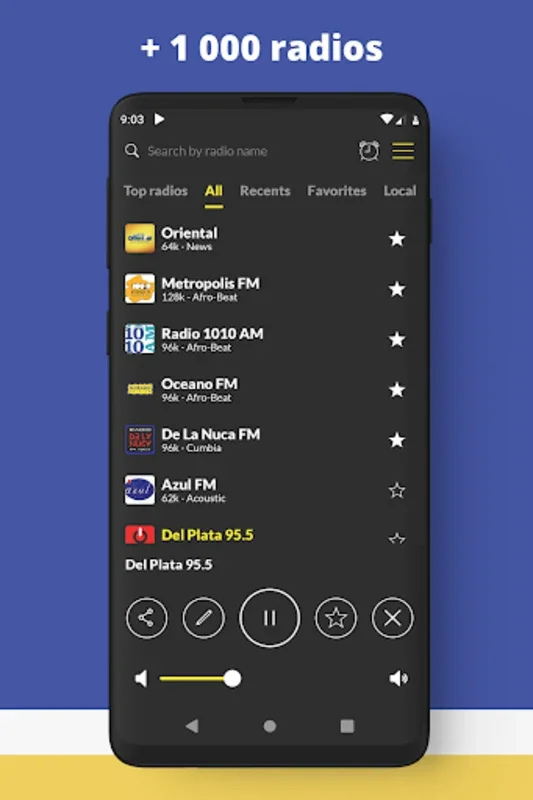 Radio Uruguay FM online for Android - Stream Uruguayan Radio