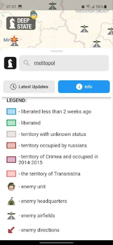 DeepStateMap for Android: Track Ukraine Conflict Military Ops