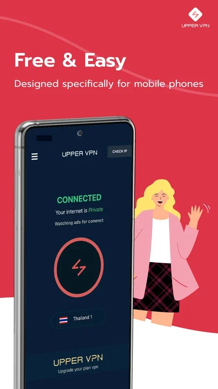 UpperVPN for Android - Secure VPN Solution