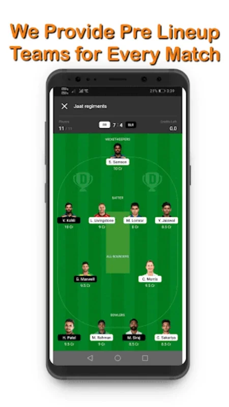 My Dream Cricket Circle- Pro11 for Android: Unbeatable Cricket App