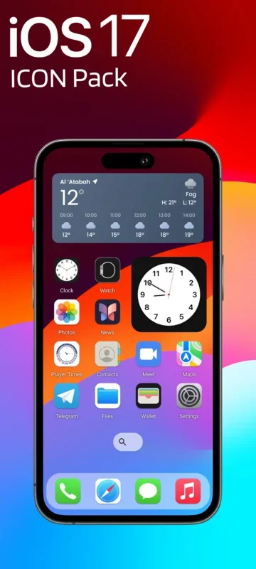 iOS 17 Icon pack for Android - Enhance Your Device