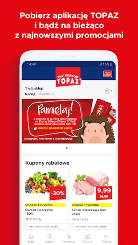 TOPAZ for Android: Your Key to Savings at Polish Stores