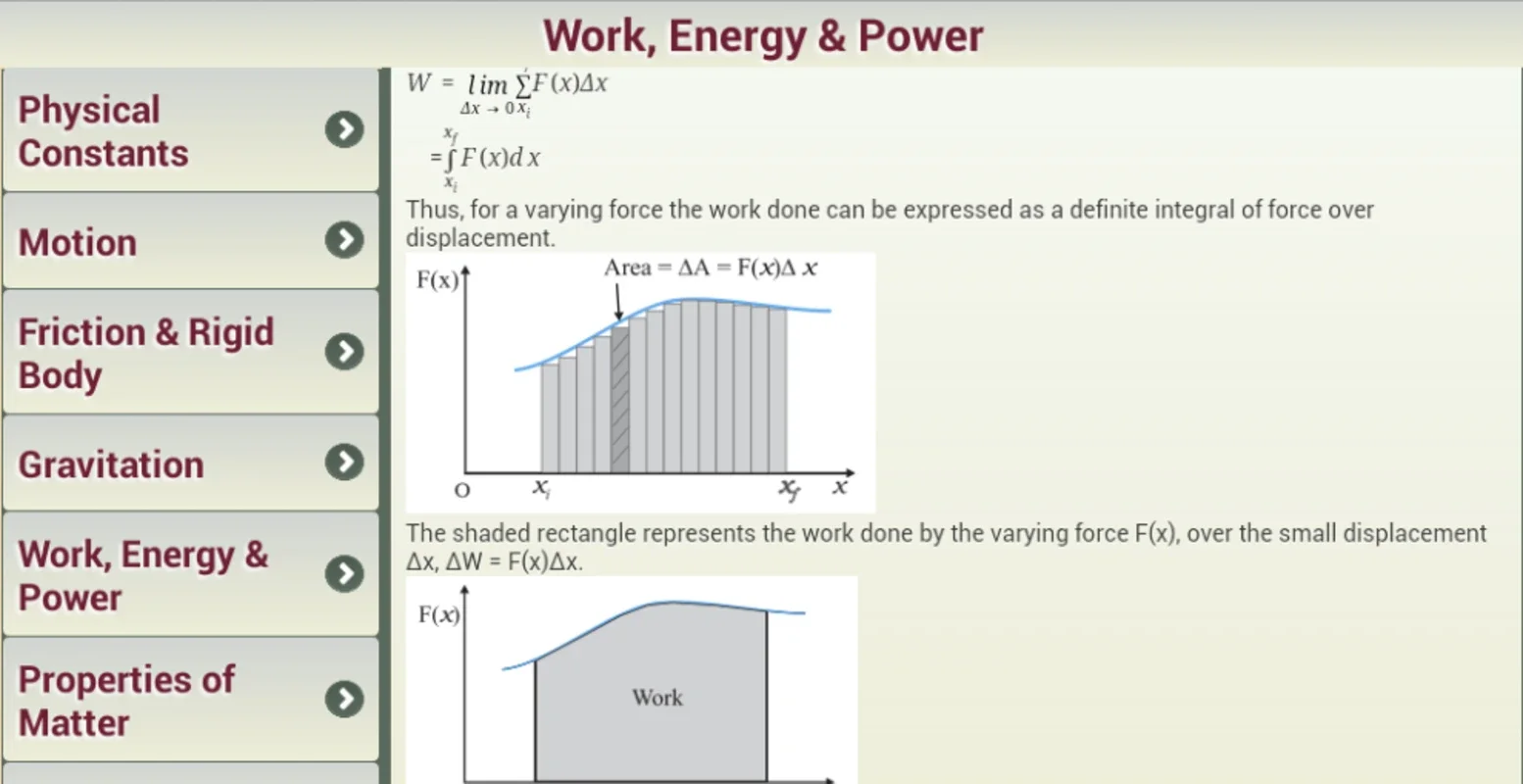 Physics Notes for Android - Enhance Your Learning