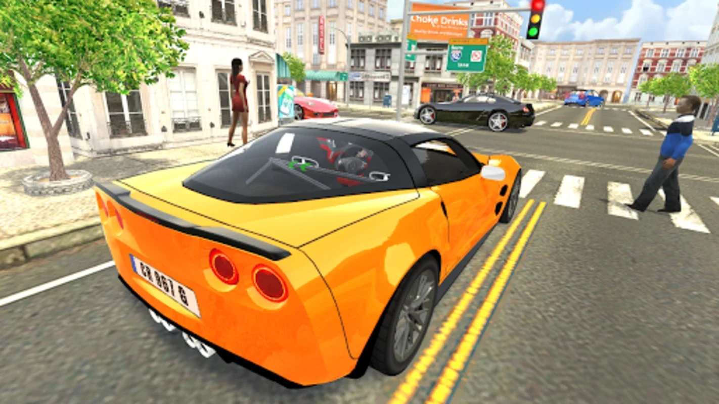 Sport Car Corvette for Android - Thrilling Driving Experience