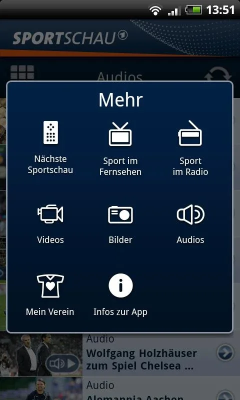 Sportschau for Android - Your All - in - One Sports Companion