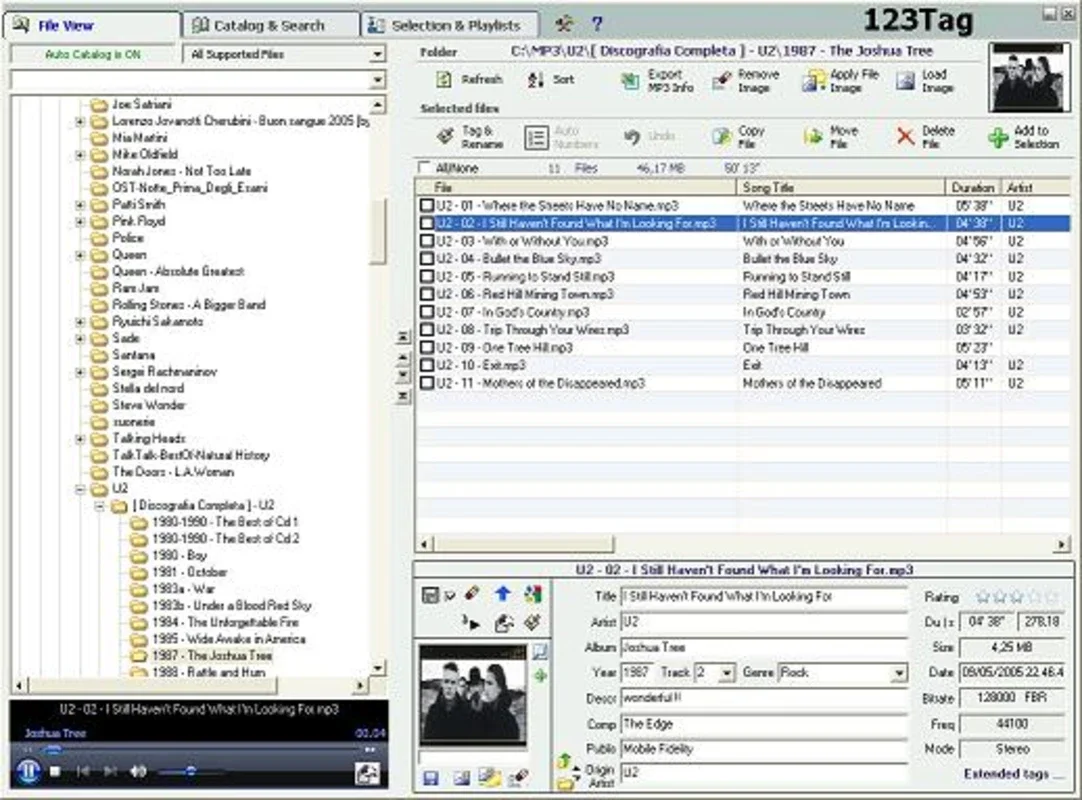 123Tag for Windows - Modify MP3 Tags Easily