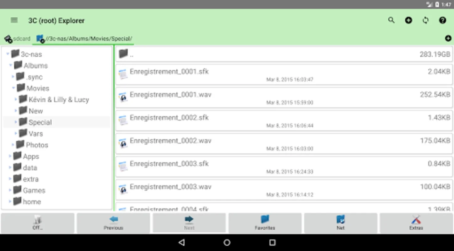 3C Explorer for Android - Manage Files with Ease