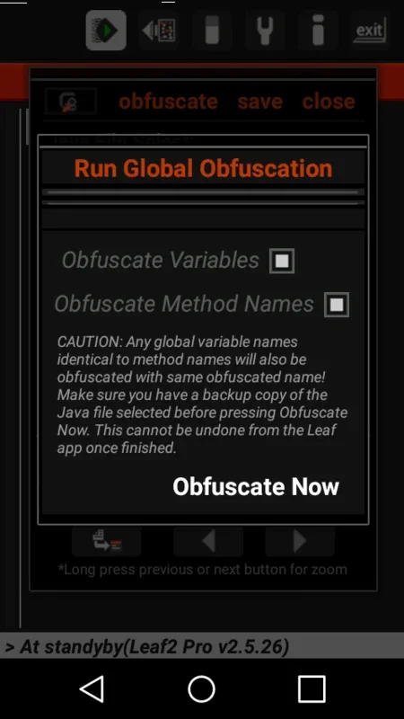 Leaf Pro Java Obfuscator for Android - Secure Your Code