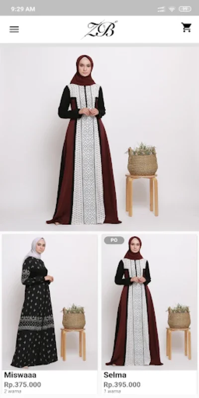 ZB - Zerina Banu for Android: Streamlined Hijab Shopping