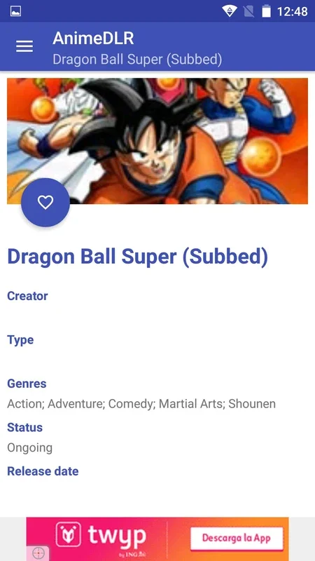 AnimeDLR for Android - Stream the Latest Episodes