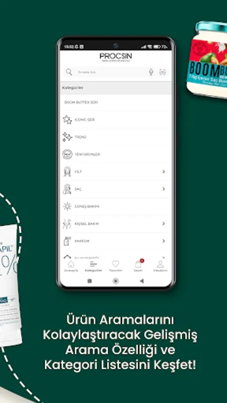 PROCSIN for Android - Shop Turkish Cosmetics Easily