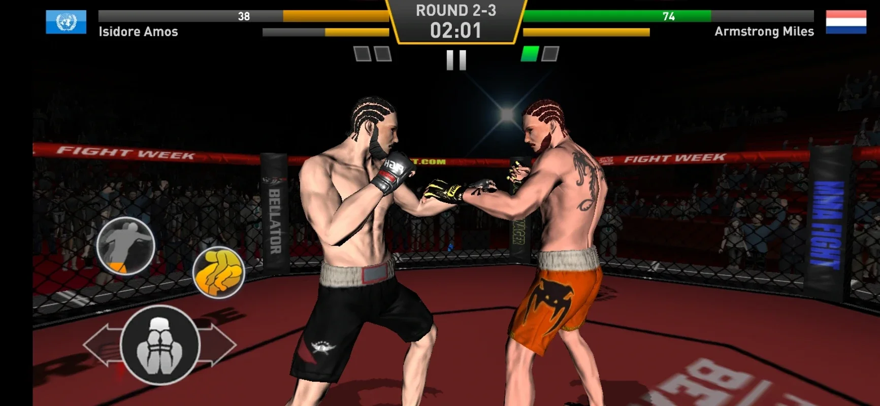 Fighting Star for Android - Immersive MMA Experience