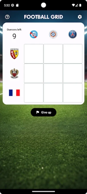 Football Grid for Android - Test Your Soccer Knowledge