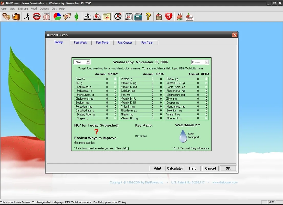 DietPower for Windows: Manage Your Diet Effortlessly