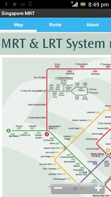 Singapore MRT for Android - Efficient Transit Navigation