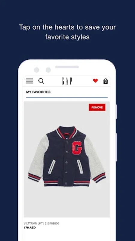 GAP ME Online Shopping for Android - Effortless Family Fashion