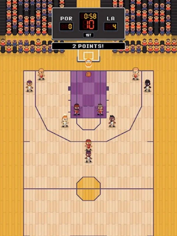 Hoop League for Android - Strategic Basketball Management