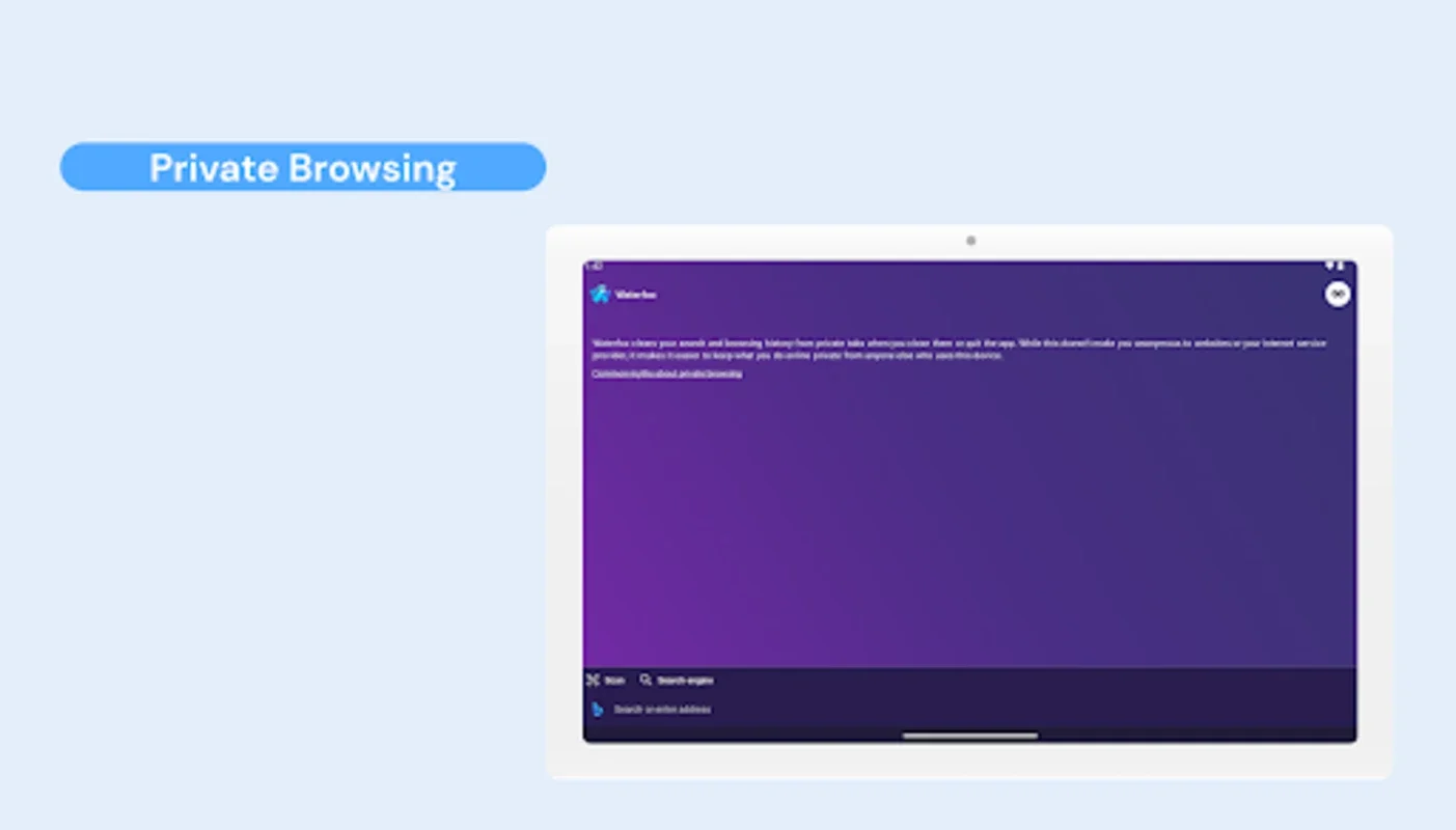 Waterfox: Privacy Web Browser for Android - Privacy and Customization