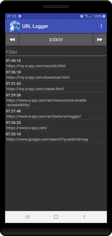 URL Logger for Android: Log URLs with Ease