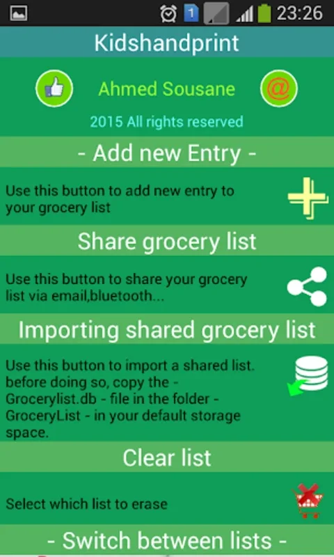 Grocery List for Android: Simplify Shopping