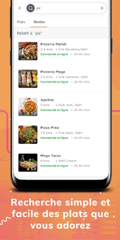 Qooxy: Livraison à domicile for Android - Easy Local Food Delivery