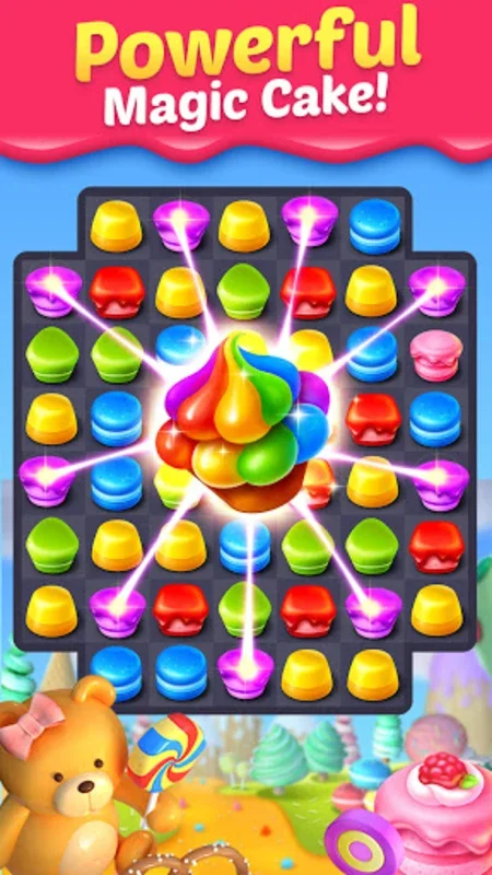 Cake Smash Mania - Match 3 for Android: Sweet Puzzle Fun