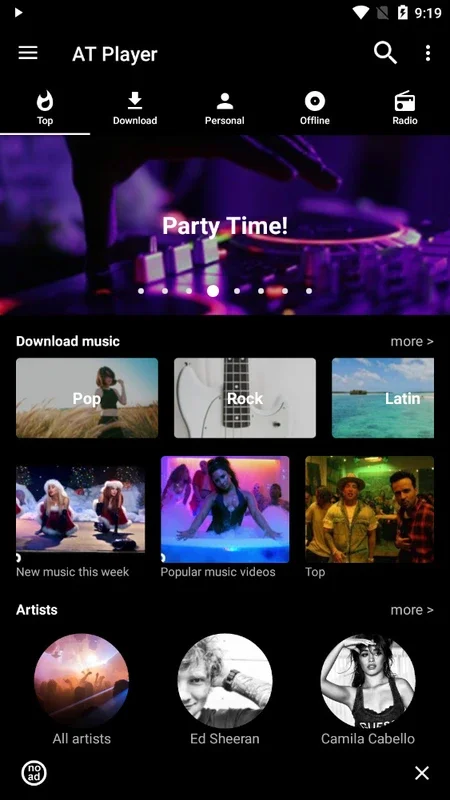 AT Player for Android: Enjoy Music from Multiple Sources