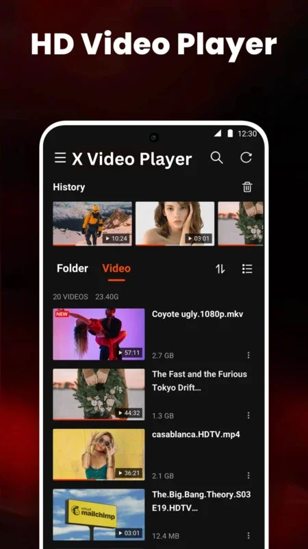 X Video Player for Android - High - Quality Video Playback