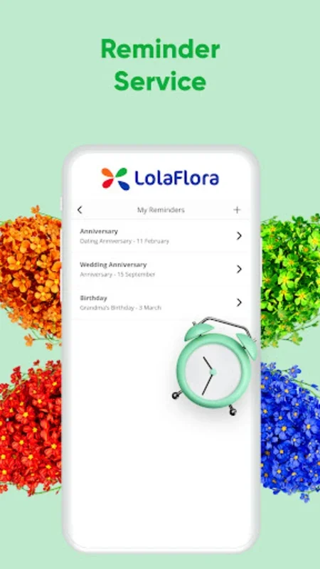 LolaFlora - Flower Delivery for Android: Effortless Flower Sending