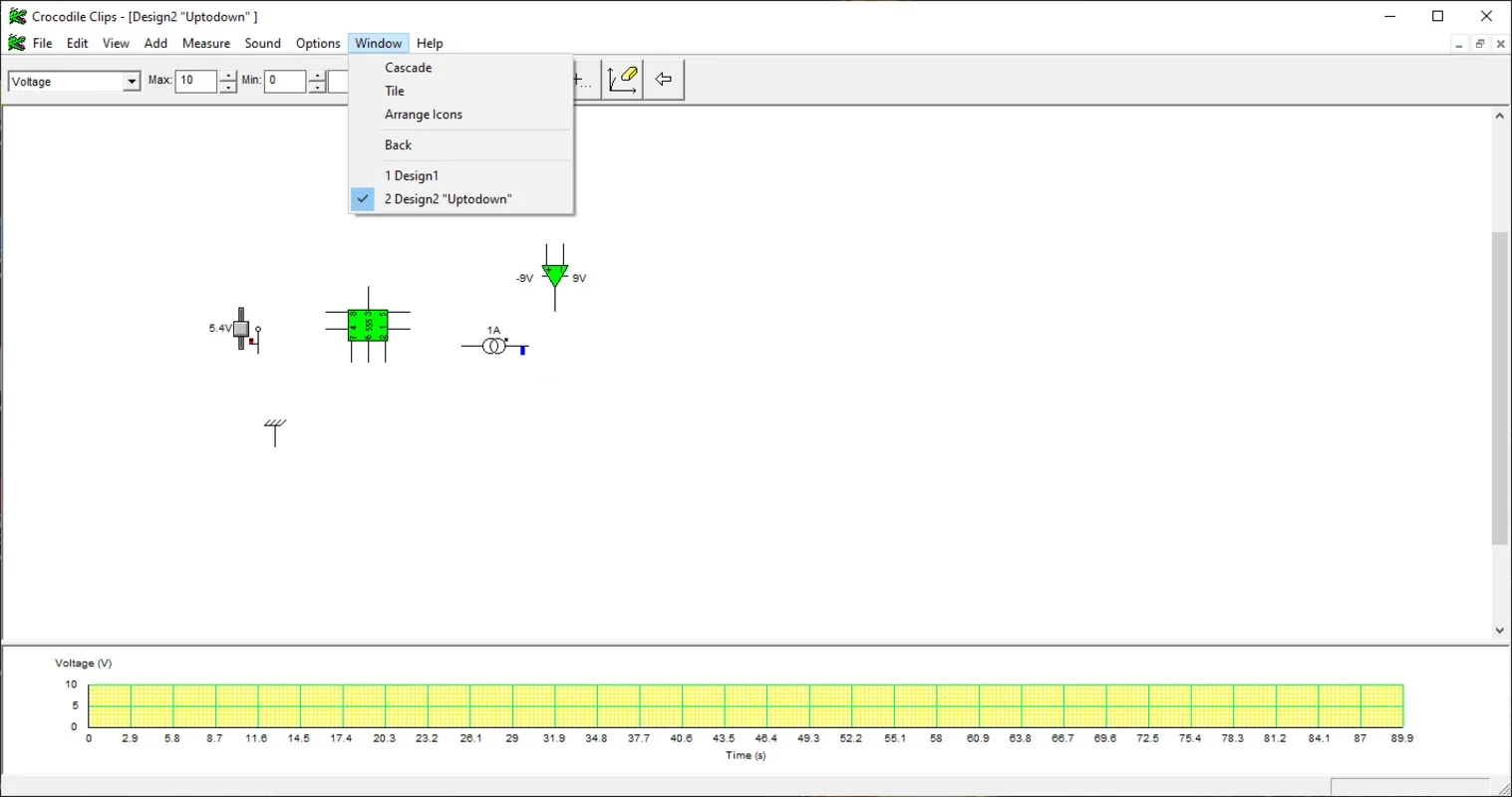 Crocclip for Windows - Simulate Electrical Circuits