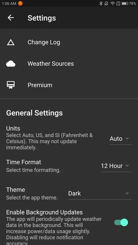 Shadow Weather for Android - Get Accurate Weather Forecasts