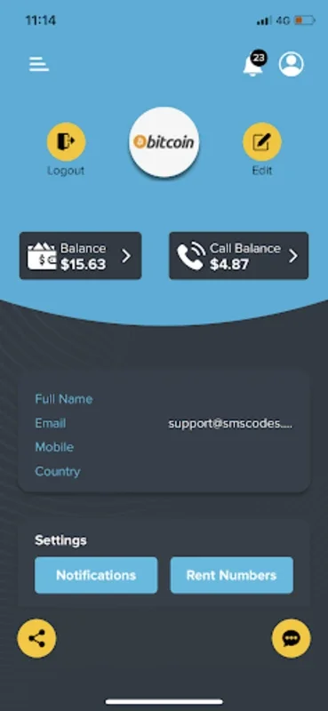 SMSCodes.io for Android: Secure Online Account Verification