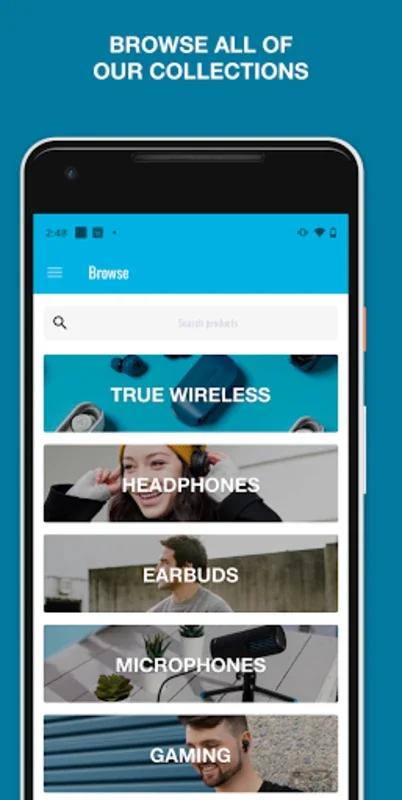 JLab Store and Burn-in Tool for Android - Enhance Audio & Shop