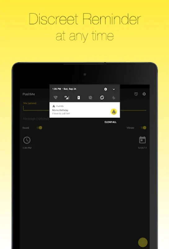 PushMe - Notification Reminder for Android: Customizable Reminders