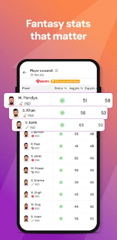 11Wizards for Android - Elevate Your Fantasy Cricket