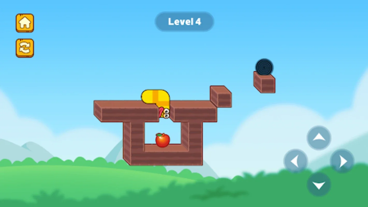 Hungry Worm for Android - Strategic Puzzle - Solving