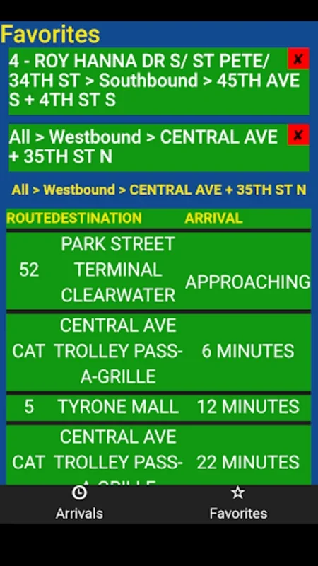 Pinellas County PSTA Bus Tracker for Android - Real-Time Updates