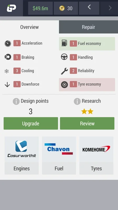 iGP Manager for Android - Manage Your F1 Team