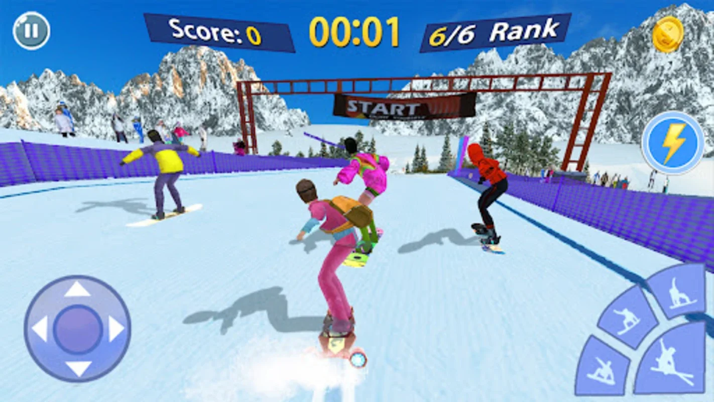 Snow Mountain Skater for Android - Thrilling Skiing Experience