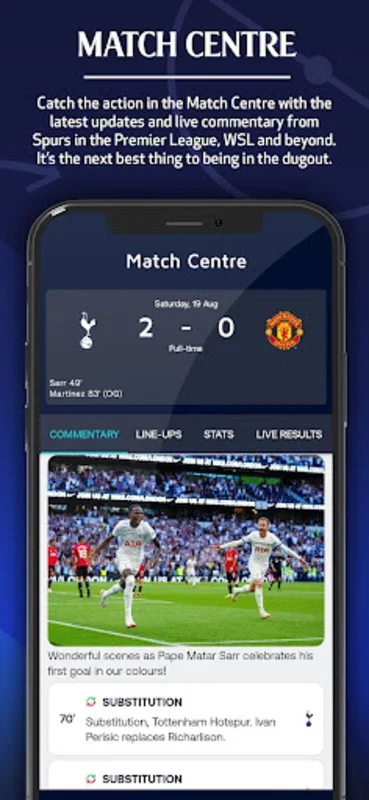 Official Spurs + Stadium App for Android - Stay Connected with Spurs