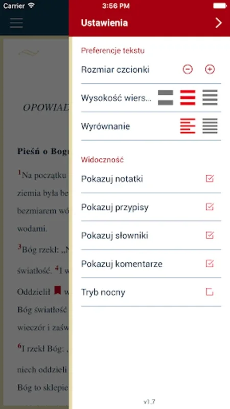 Pismo Święte z komentarzem for Android - Modern Bible App