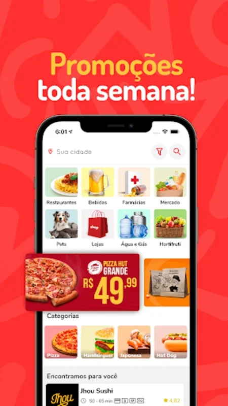 pede.ai - delivery de comida for Android: Seamless Food Delivery