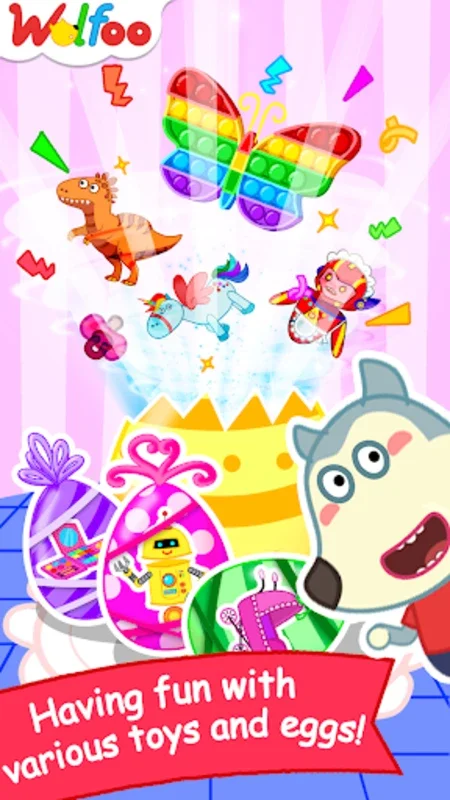 Wolfoo's Surprise Eggs Toys for Android - Unlock the Fun with AppHuts