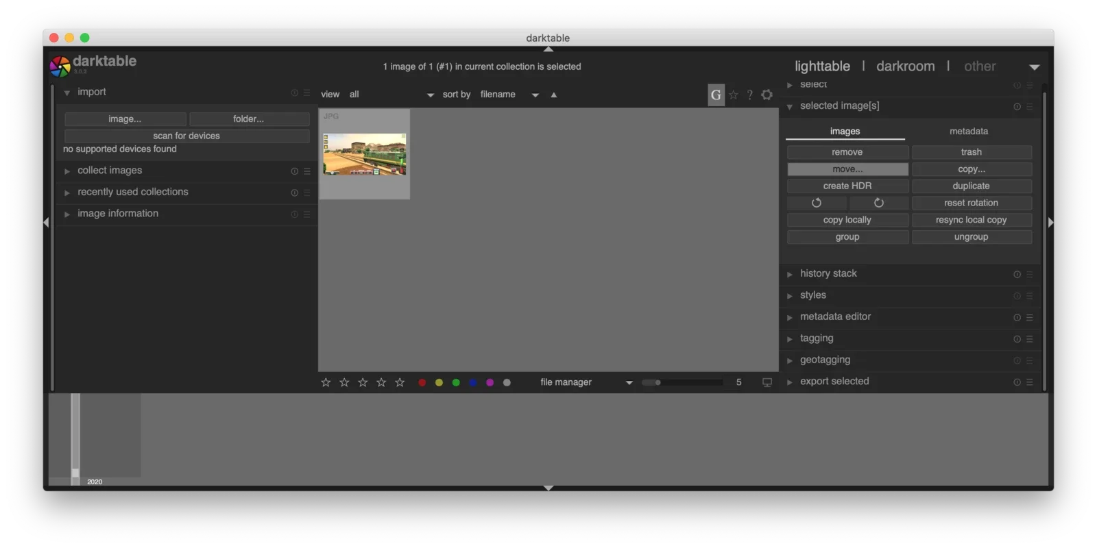 Darktable for Mac - A Powerful Photo Processing Software