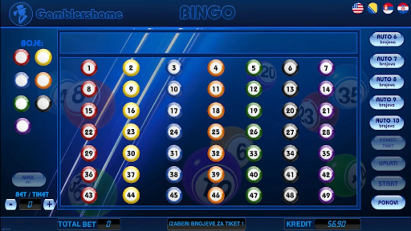 Gamblershome Bingo for Android - A Strategic and Thrilling Game