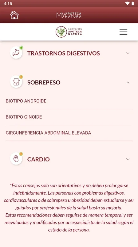 MyApotecaNatura for Android: Natural Health at Your Fingertips