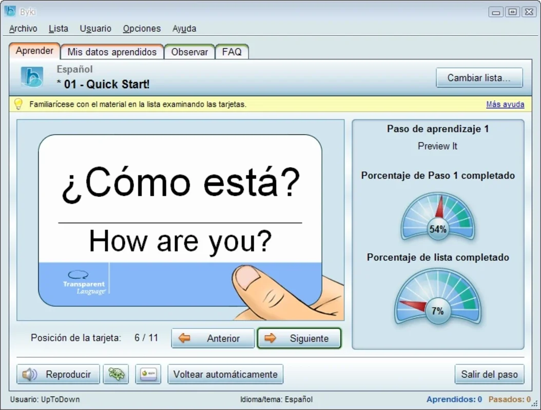 Byki for Windows: Personalized Language Learning