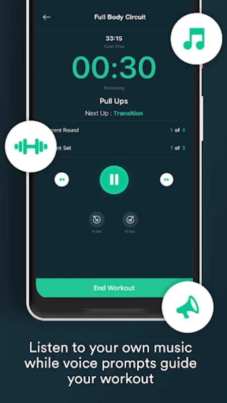 Workout Timer Custom Intervals for Android: Personalized Fitness