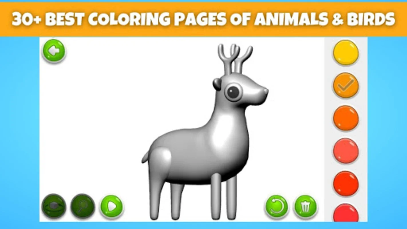 Kids 3D Animal Coloring Pages for Android - Fun & Educational