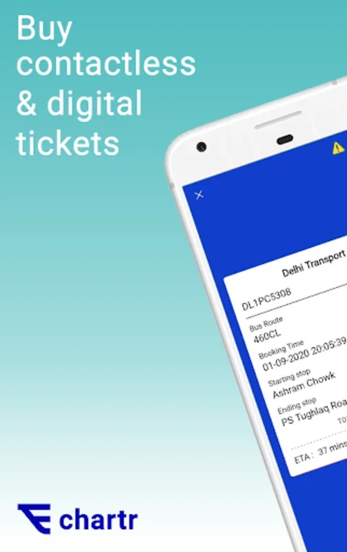 Chartr - Tickets, Bus & Metro for Android - No Downloading Required